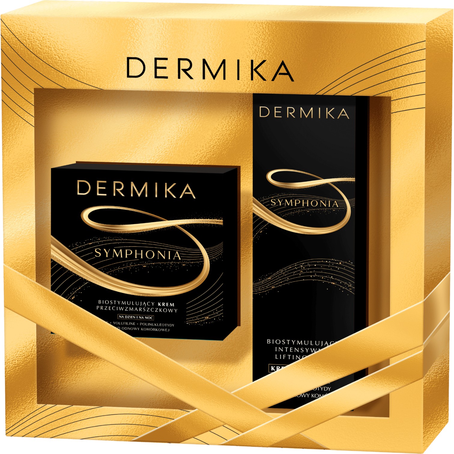 Dermika zestaw Symphonia: Krem na dzień i na noc 50 ml + Krem pod oczy 15 ml