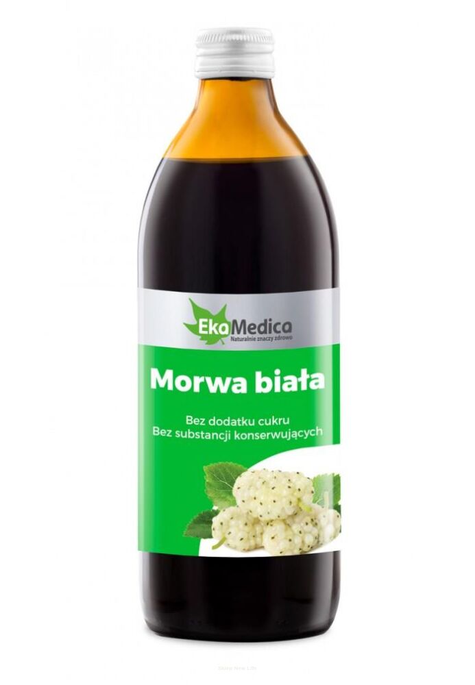 EkaMedica, Morwa Biała, Sok, 500 ml 500 ml