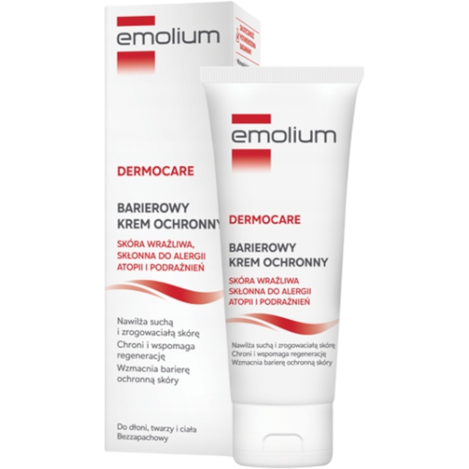 Emolium Dermocare Krem barierowy, 75 ml