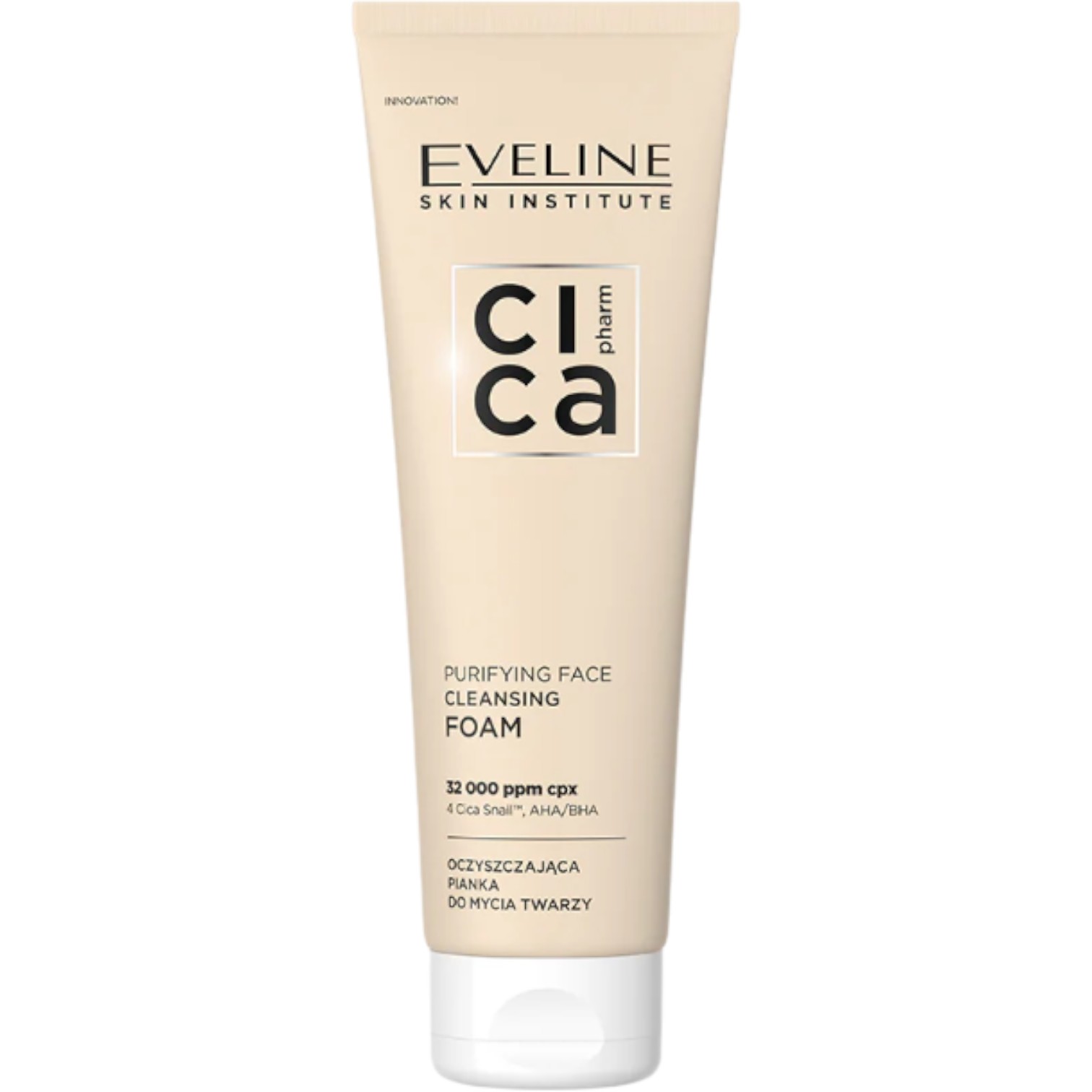 Eveline Cica Pharm Oczyszczająca pianka do mycia twarzy, 125 ml