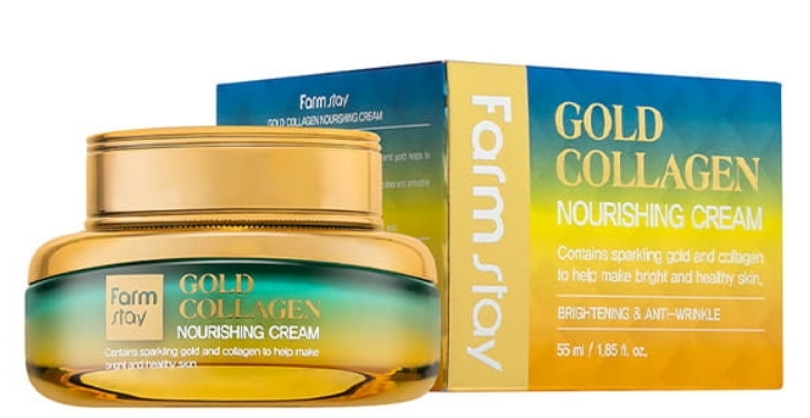 Farmstay Gold Collagen Crema Viso 55 ml