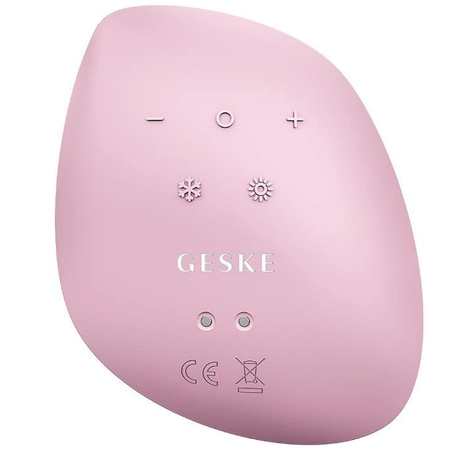 Geske Sonic Warm & Cool Mask 9in1 Soniczny masażer do twarzy Pink