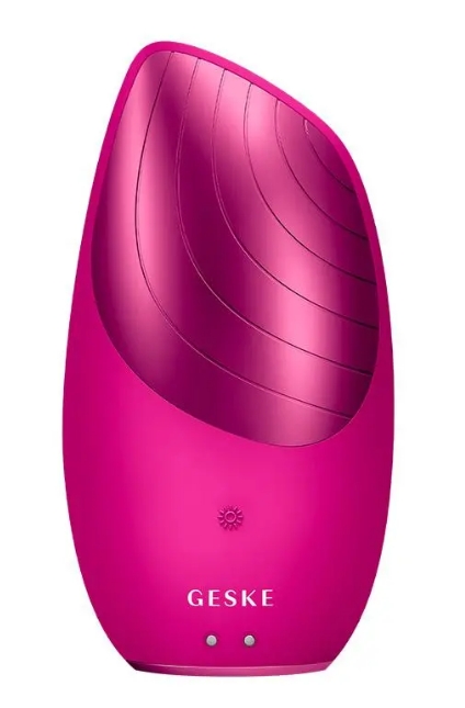 Geske Sonic Thermo Facial Brush 6in1 Soniczna szczoteczka termiczna do twarzy, Magenta