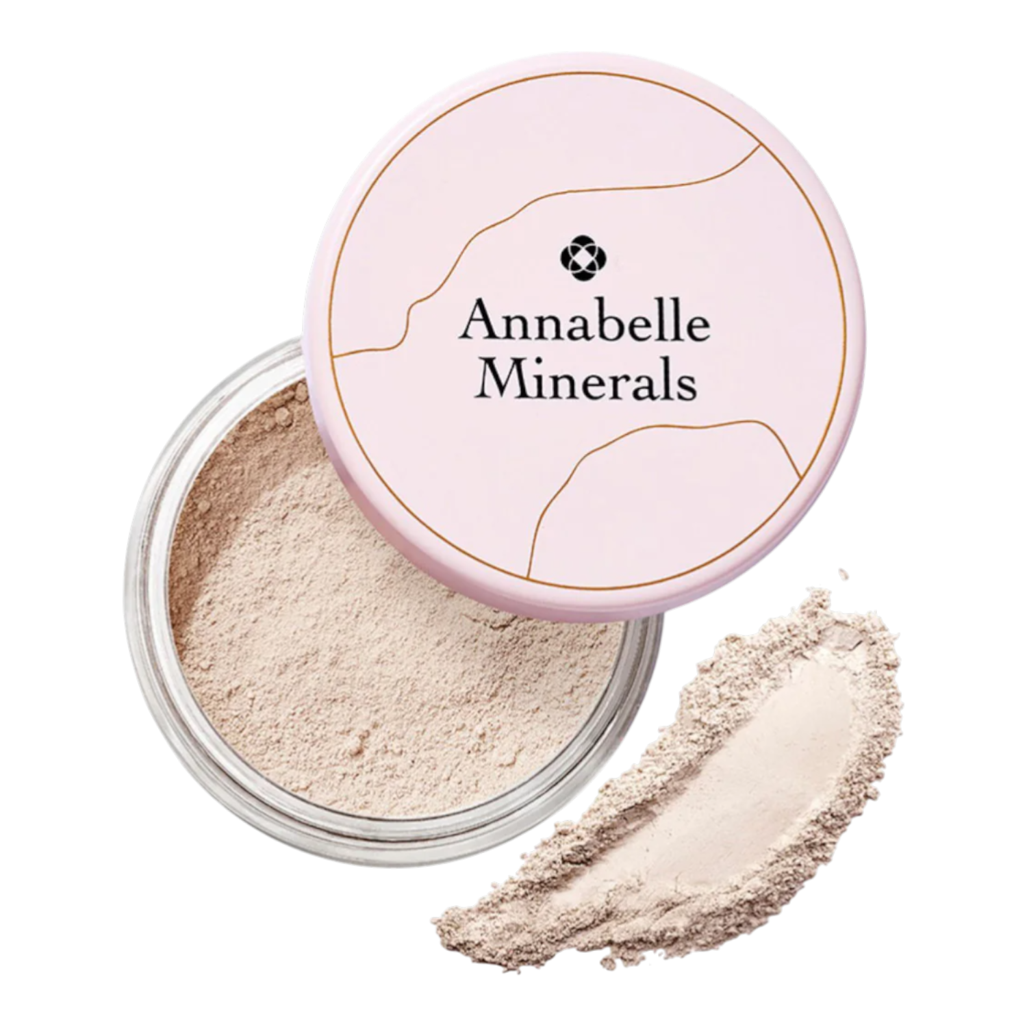 Annabelle Minerals Podkład rozświetlający, Golden Cream