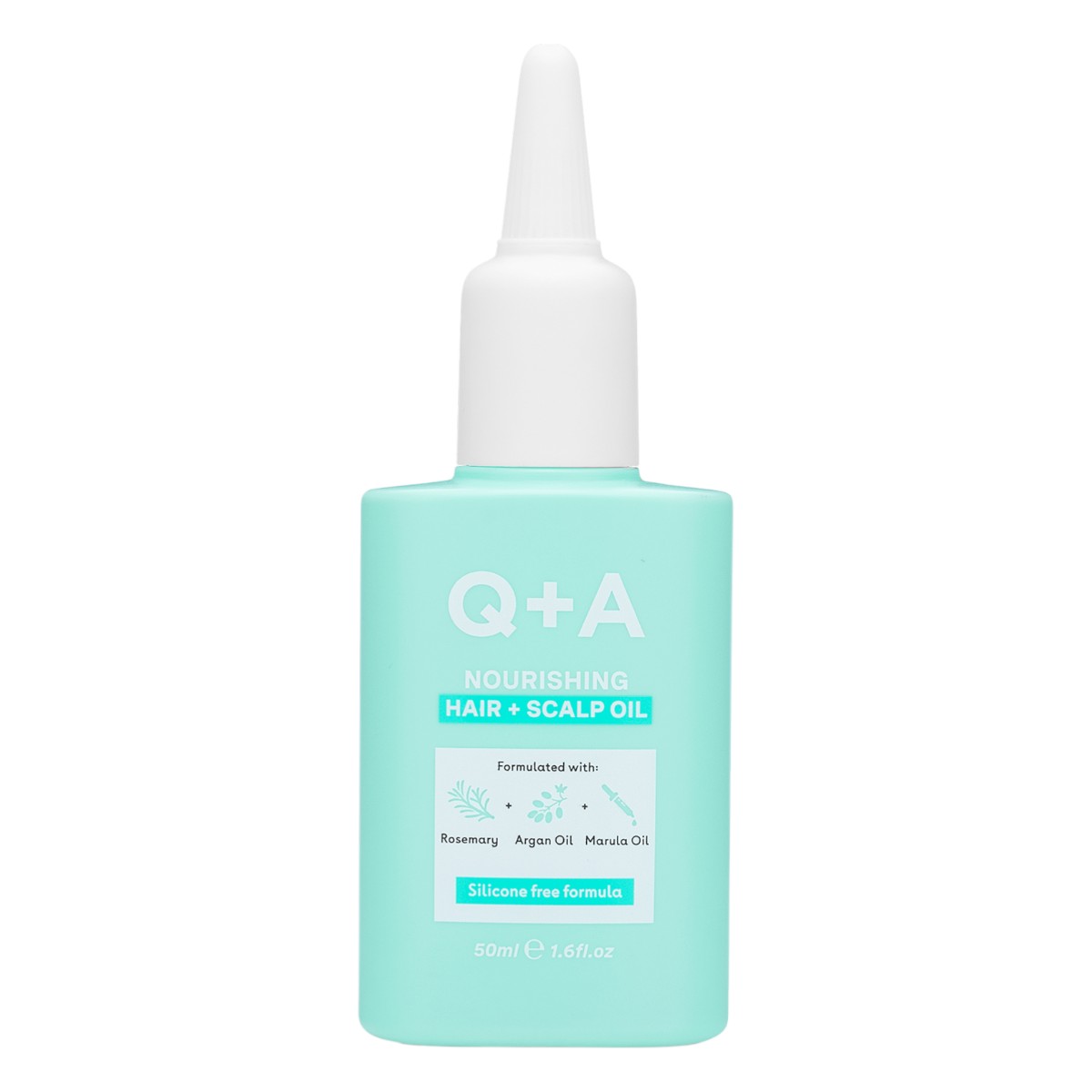 Q+A Odżywczy olejek do włosów i skalpu