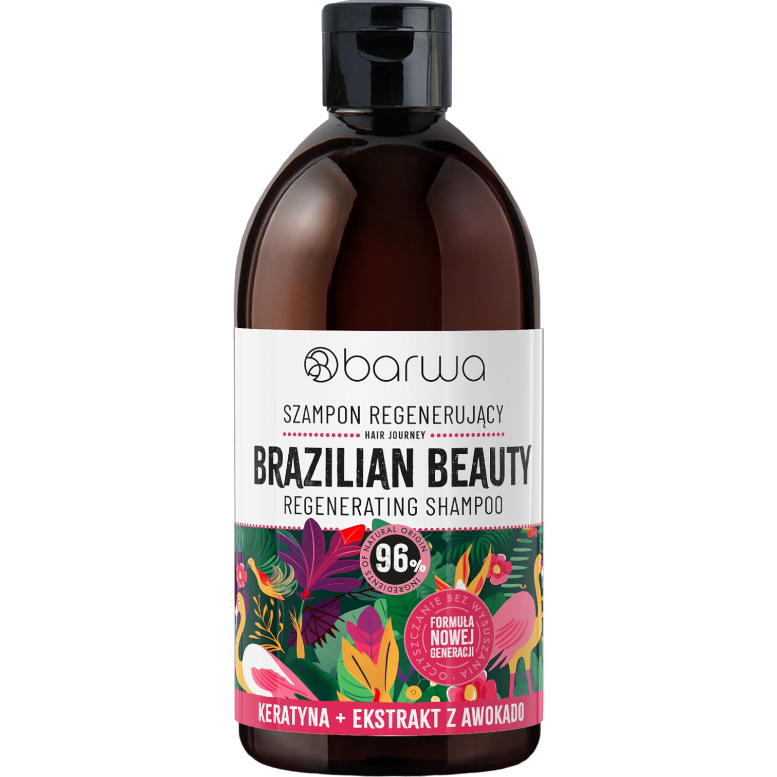 Barwa Hair Journey Szampon do włosów Brazylia, regenerujący