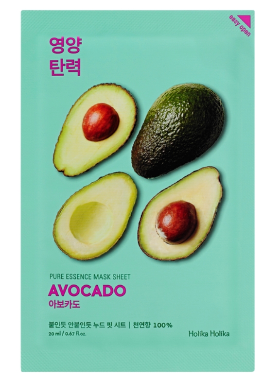 Holika Holika Pure Essence Mask Sheet Avocado Maska do twarzy