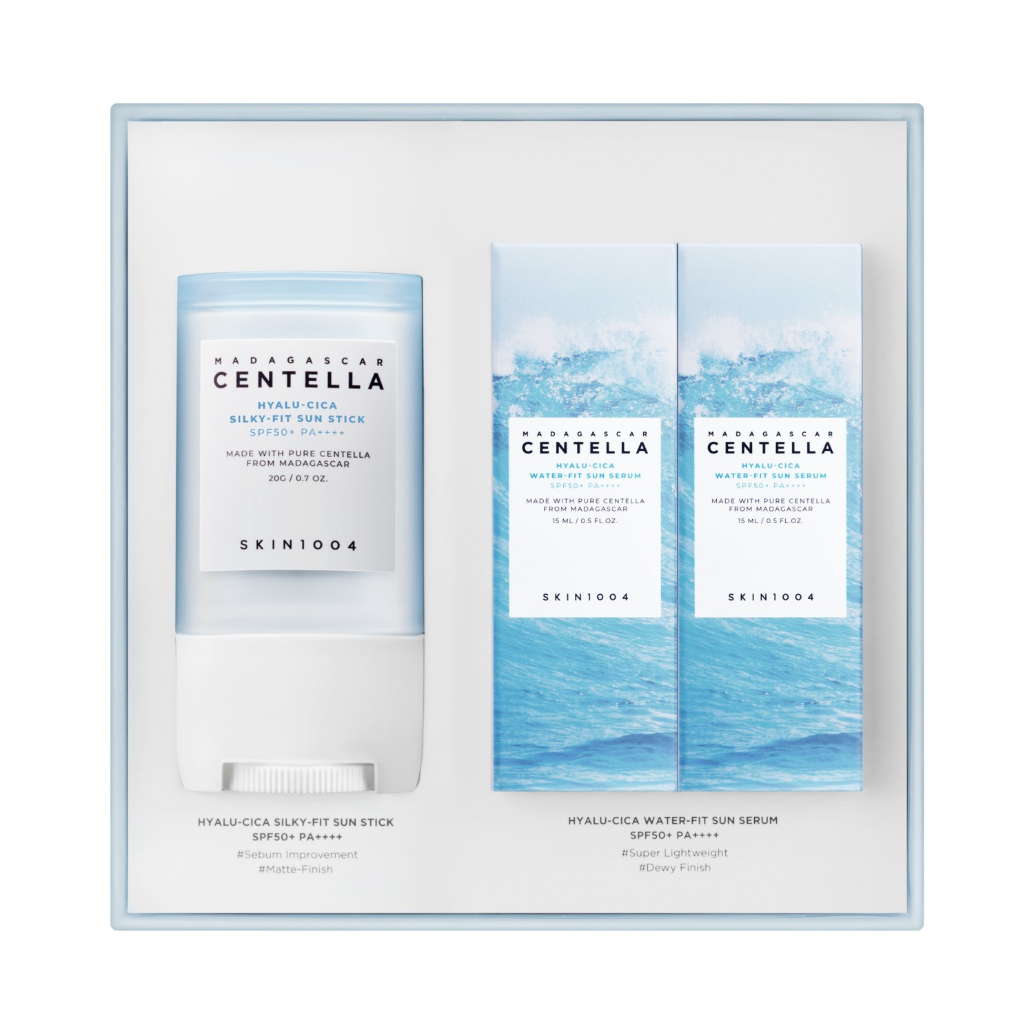 SKIN1004 Hyalu-Cica Sunsational Kit Set Cosmetici Coreani