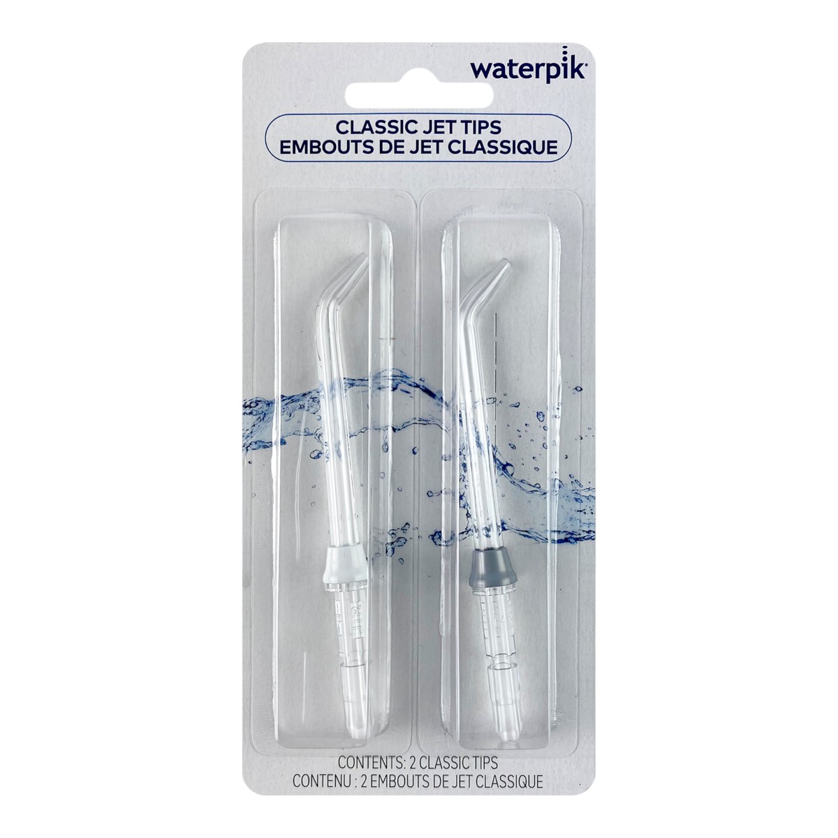 Waterpik Końcówki klasyczne do irygatora JT-100E, 2 szt.