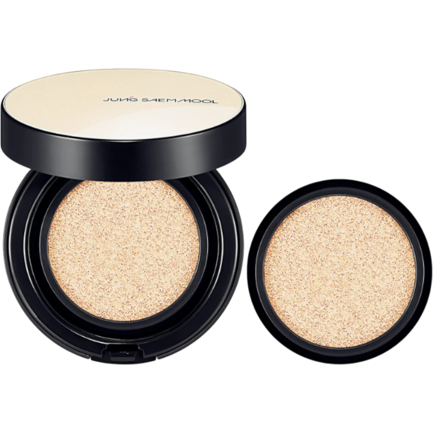 Jung Saem Mool Skin Nuder Cushion Ricarica Inclusa, Fondotinta Idratante in Cuscino + Ricarica, SPF50, Fair Pink