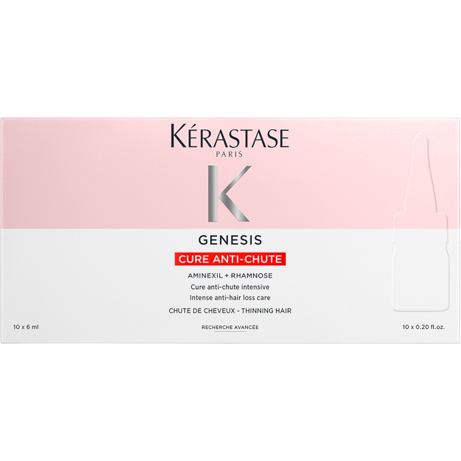 Kérastase Genesis Kuracja przeciw wypadaniu włosów, 10 ampułek x 6 ml