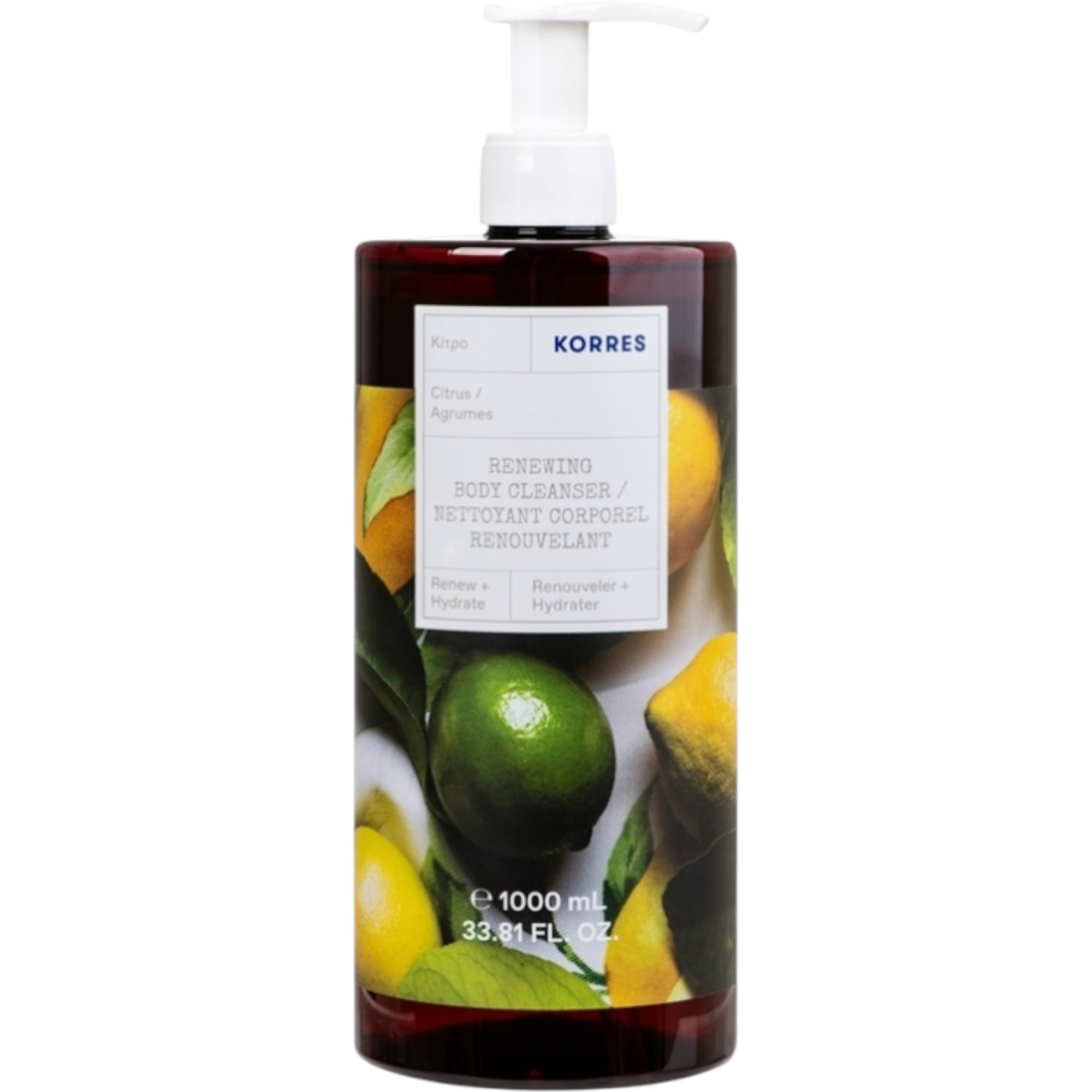 Korres Żel do mycia ciała Citrus, 1l