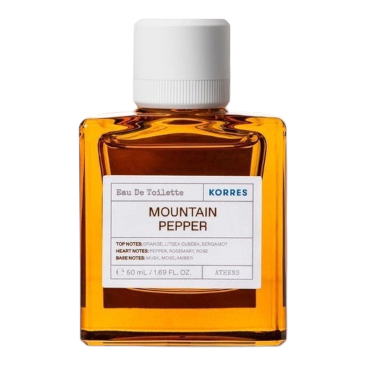 Korres Mountain Pepper Woda toaletowa dla mężczyzn, 50 ml