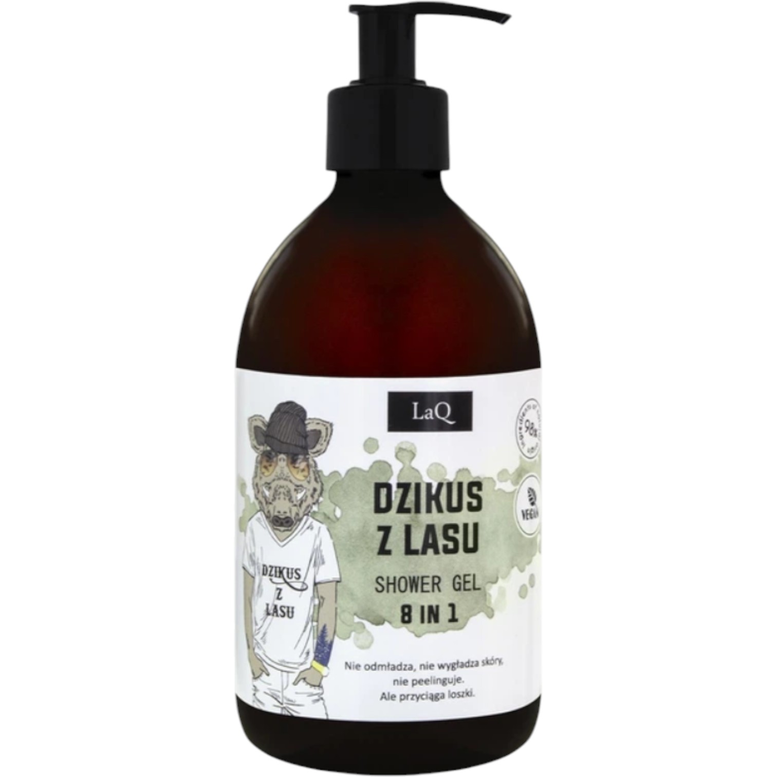 Laq Dzikus z Lasu żel pod prysznic 8w1, 500 ml
