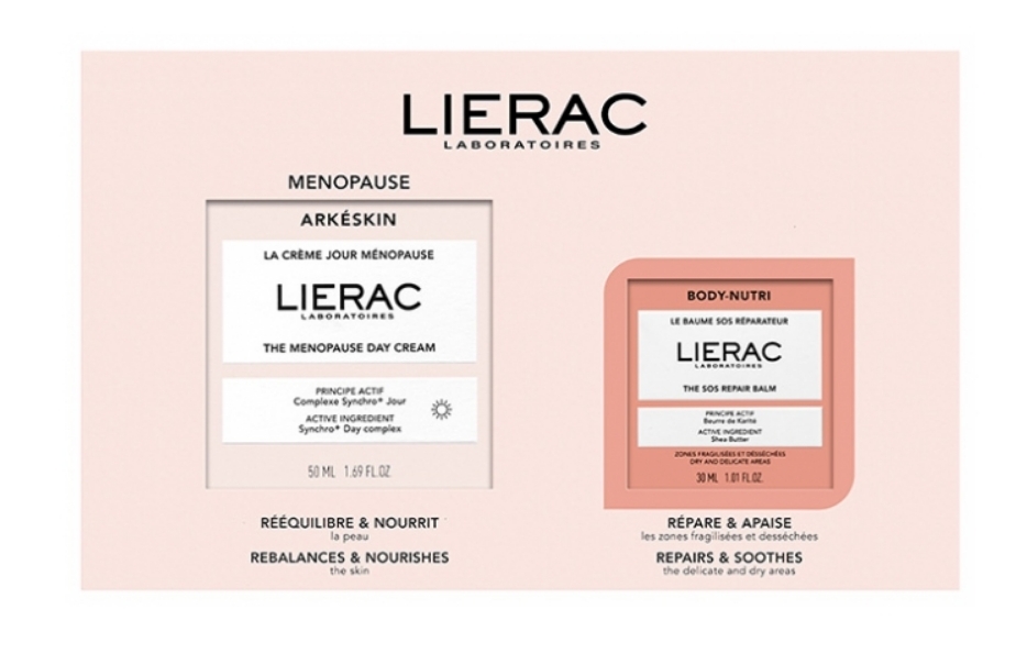 Lierac Set di Dermocosmetici Arkeskin Crema Giorno + Balsamo SOS