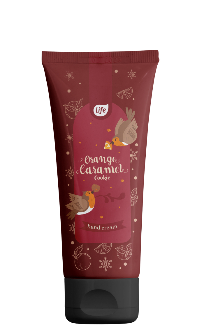 LIFE Orange Caramel Cookie Crema Mani 70 ml