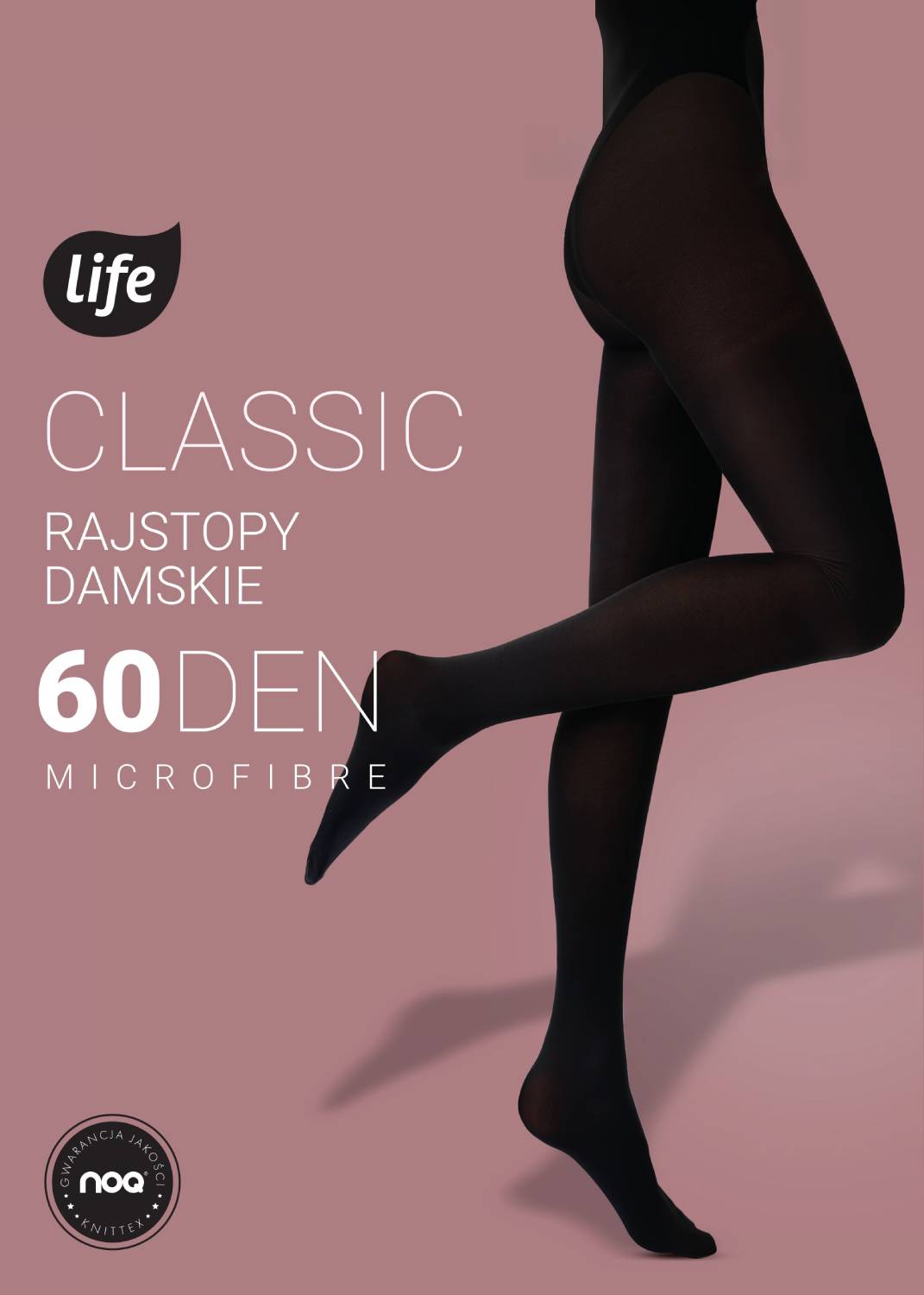 Life Rajstopy Classic MF 60 den nero