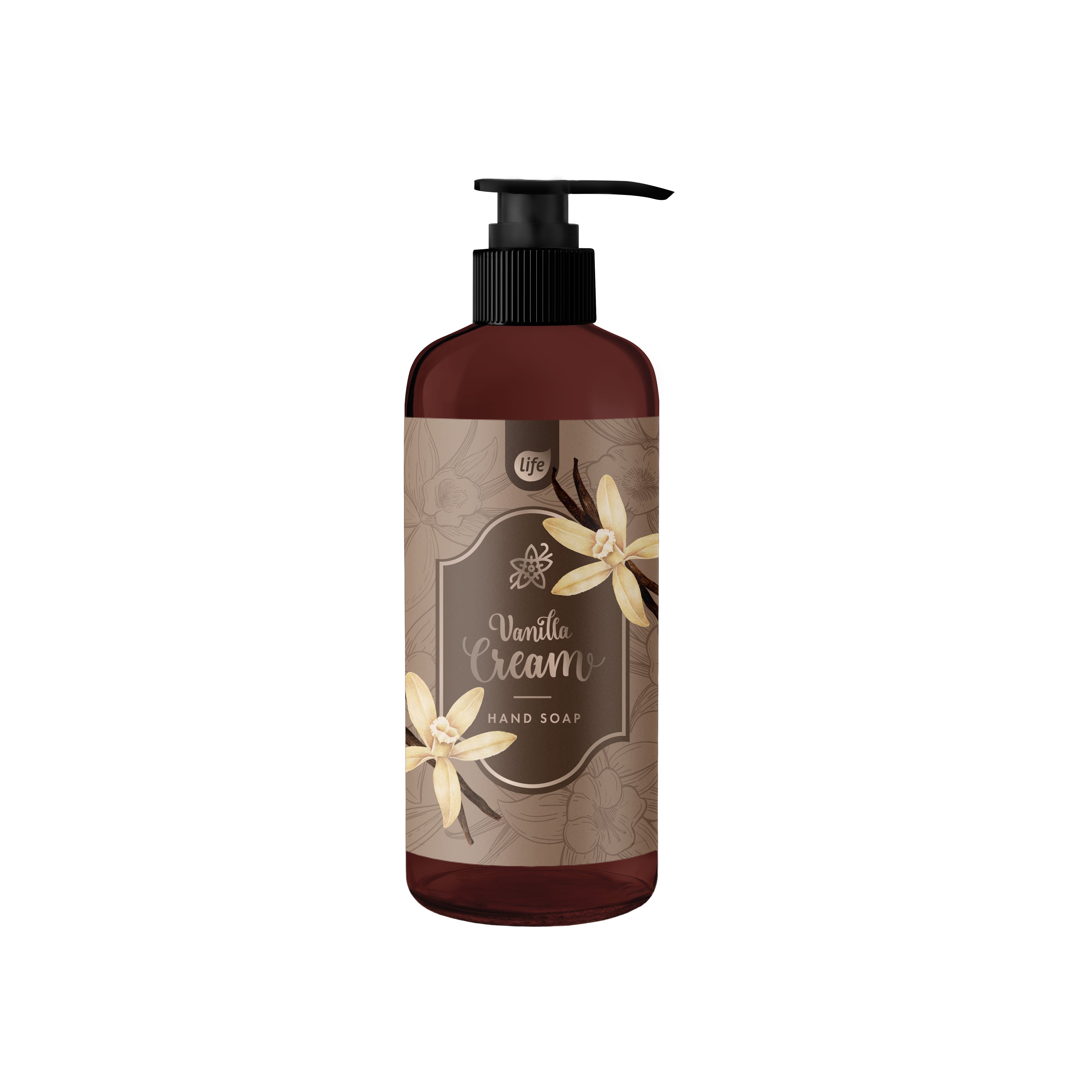 Life Vanilla Cream Mydło do rąk, 400 ml