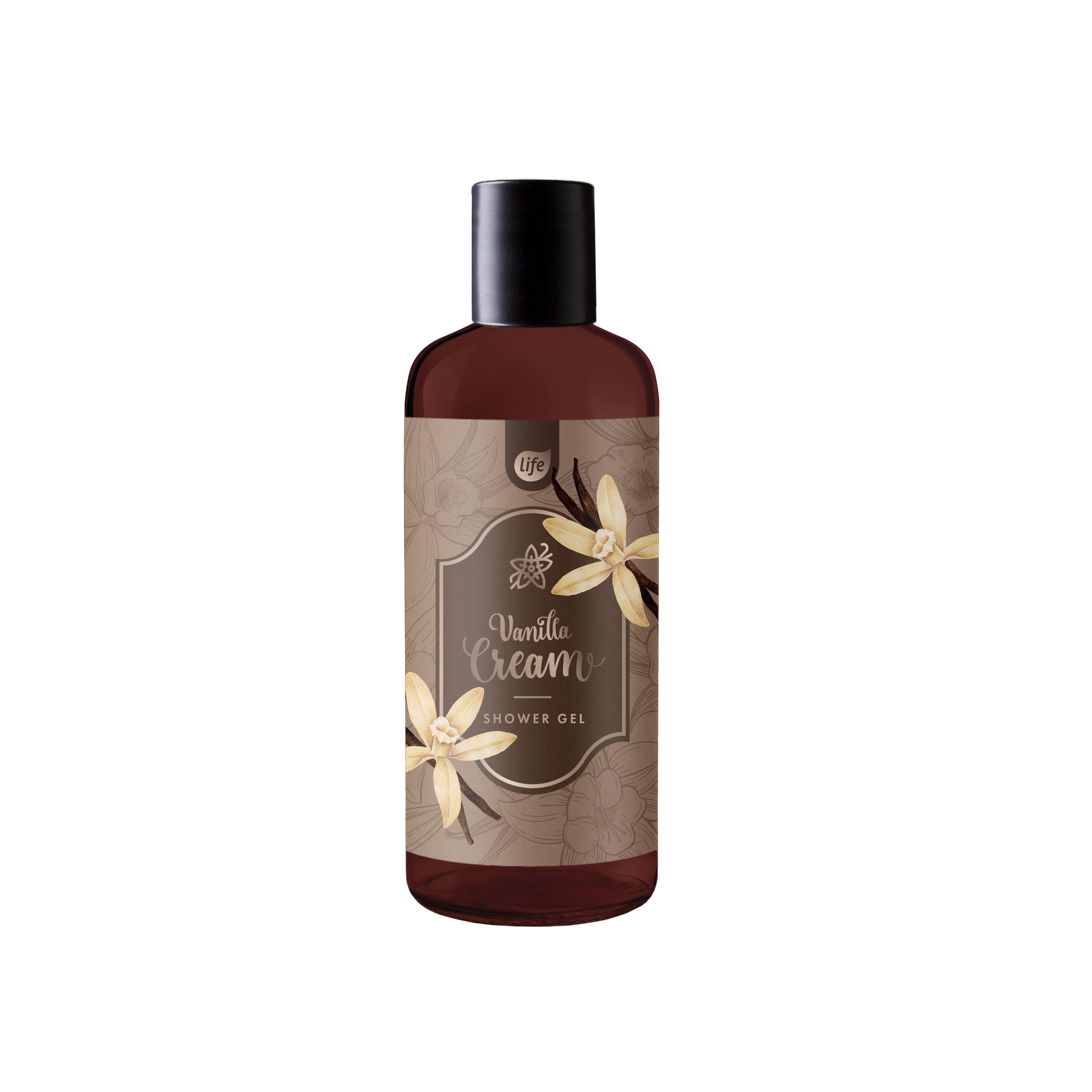 Life Vanilla Cream Żel pod prysznic, 400 ml