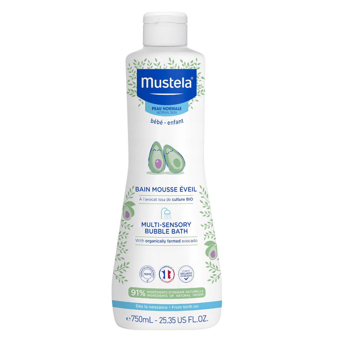 Mustela Bagnetto Mille Bolle Detergente Neonati E Bambini 750 Ml