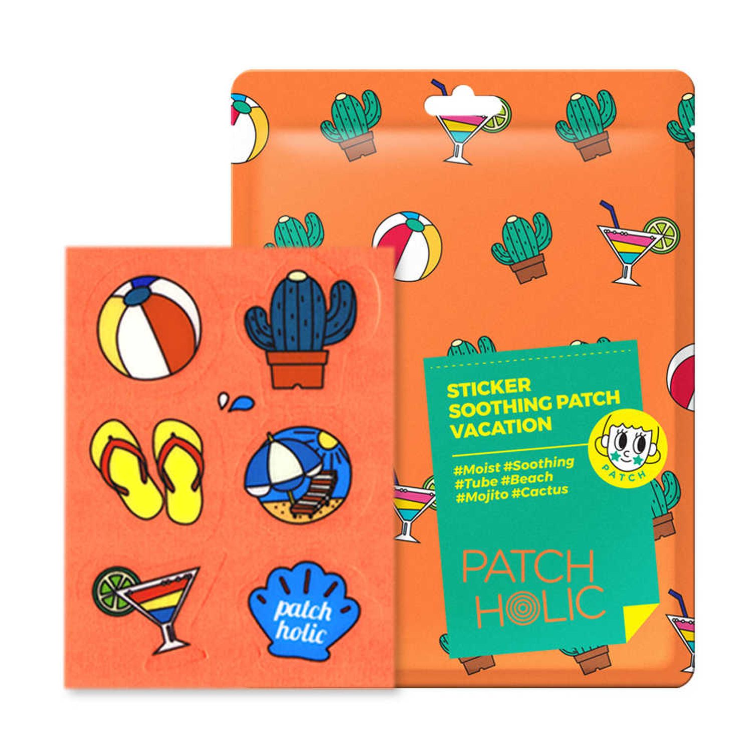 Patch Holic Sticker Soothing Patch Vacation, 12 g