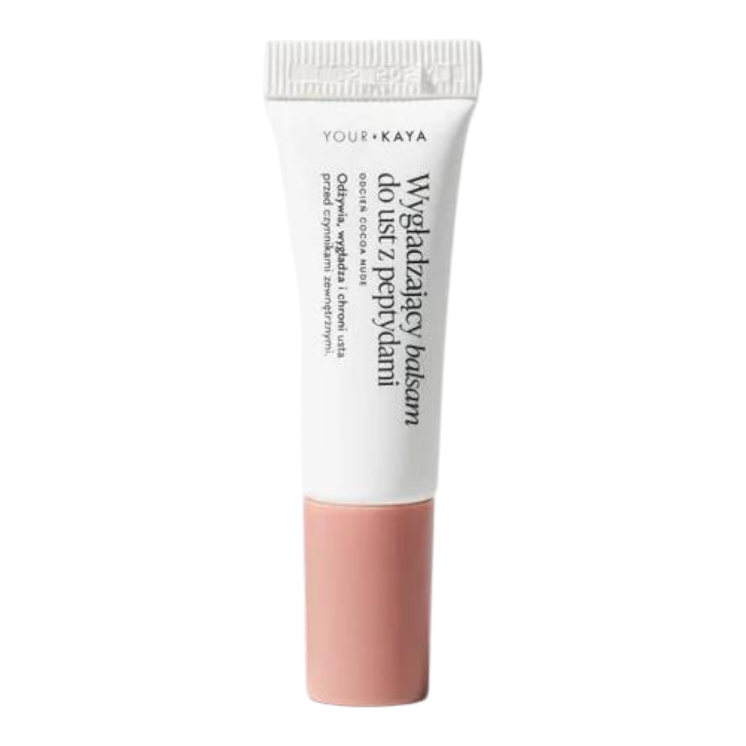 Your Kaya Wygładzający balsam do ust z peptydami Cocoa Nude