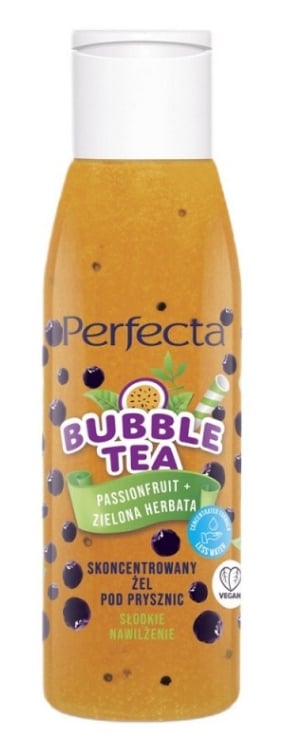 Perfecta Bubble Tea Skoncentrowany żel pod prysznic Passionfruit + Zielona Herbata MINI