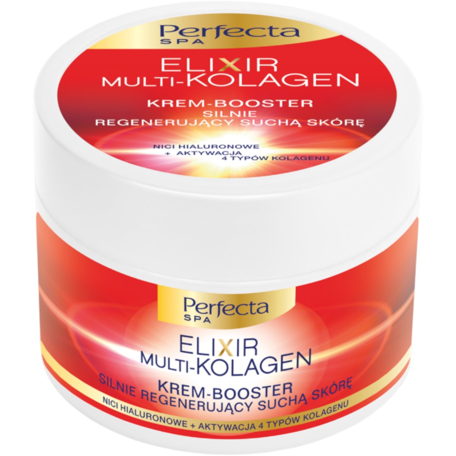Perfecta Elixir Multikolagen Krem-Booster silnie regenerujący suchą skórę