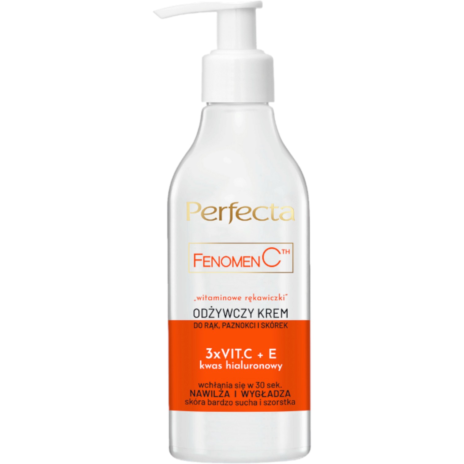 Perfecta Fenomen New Witaminowe rękawiczki, Krem do rąk, 195 ml