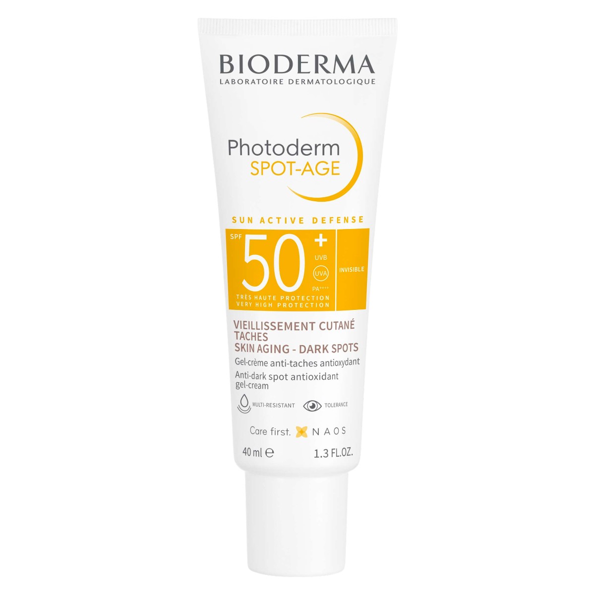 Bioderma Photoderm Spot-Age Antyoksydacyjny krem zapobiegający powstawaniu przebarwień i zmarszczek SPF 50+