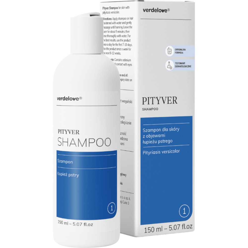 Verdelove Pityver Shampoo Per Pitiriasi Versicolor 150 Ml