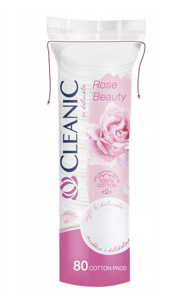 Cleanic Rose Dischetti Cotone Tondi 80 pz