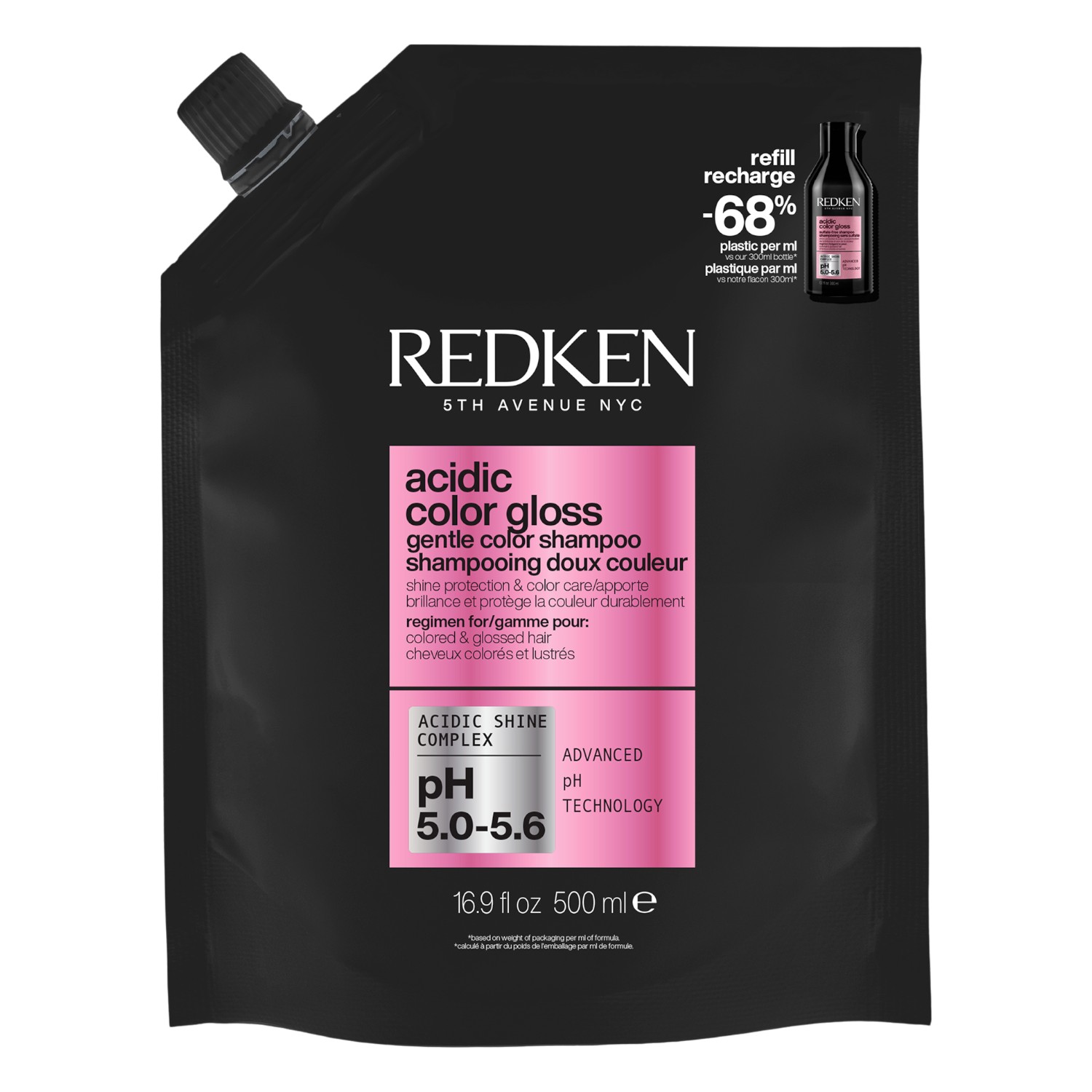 Redken Acidic Color Gloss Szampon do włosów refill 