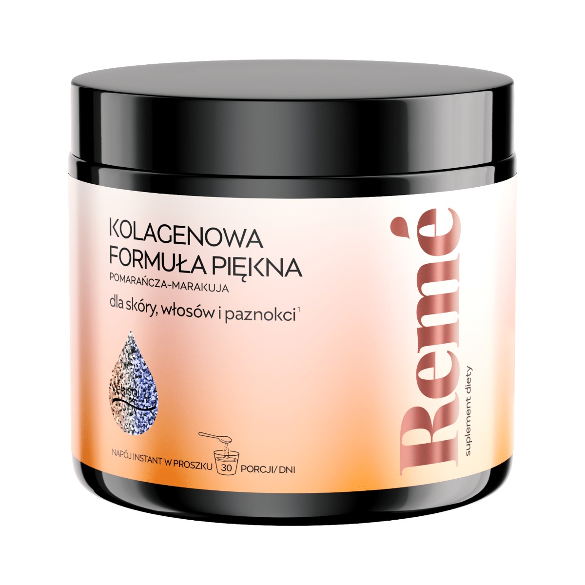 Reme Kolagenowa Formuła Piękna Smak pomarańcza-marakuja Proszek, 150 g