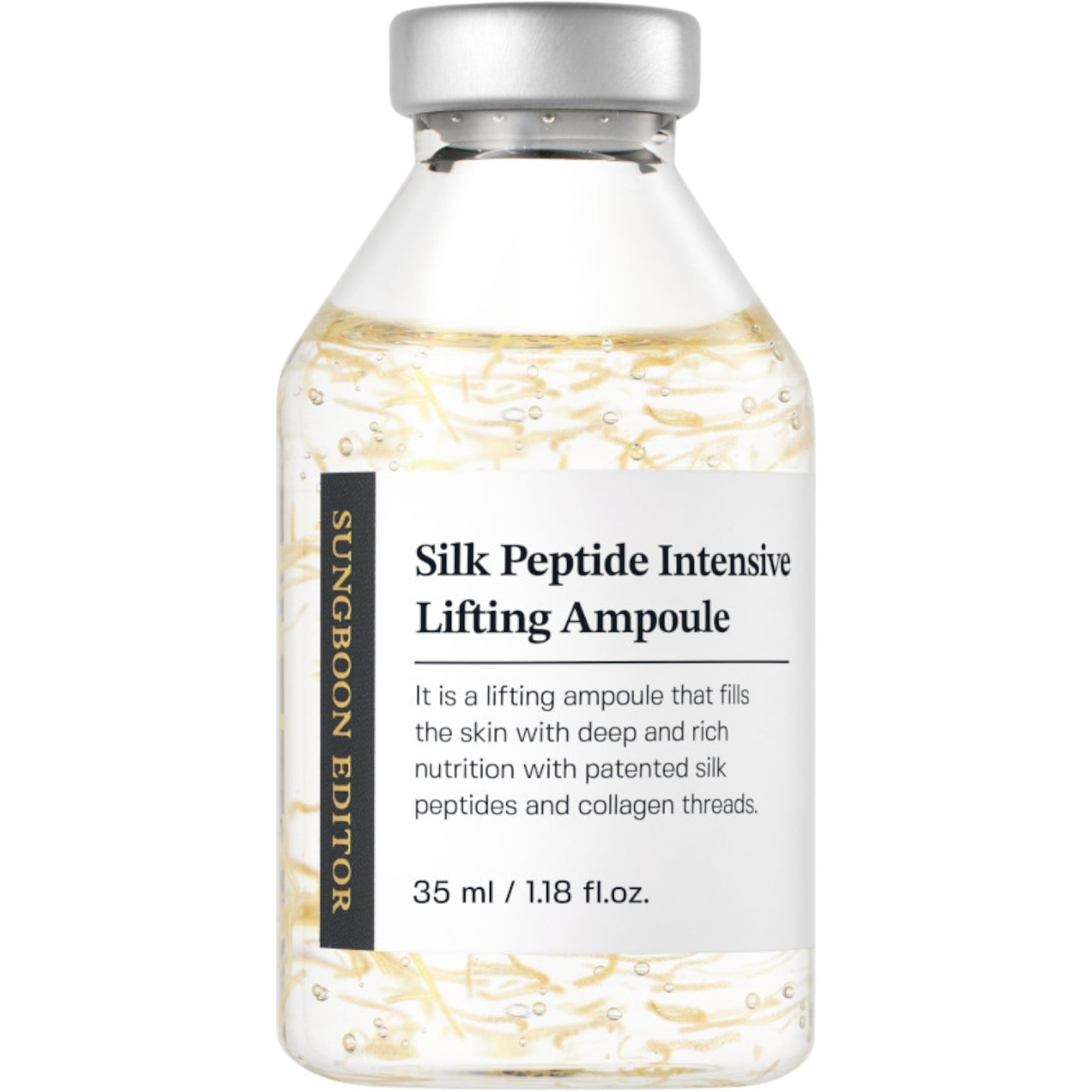 Sungboon Editor Silk Peptide Intensive Lifting Ampoule, Przeciwzmarszczkowa ampułka do twarzy, 35 ml