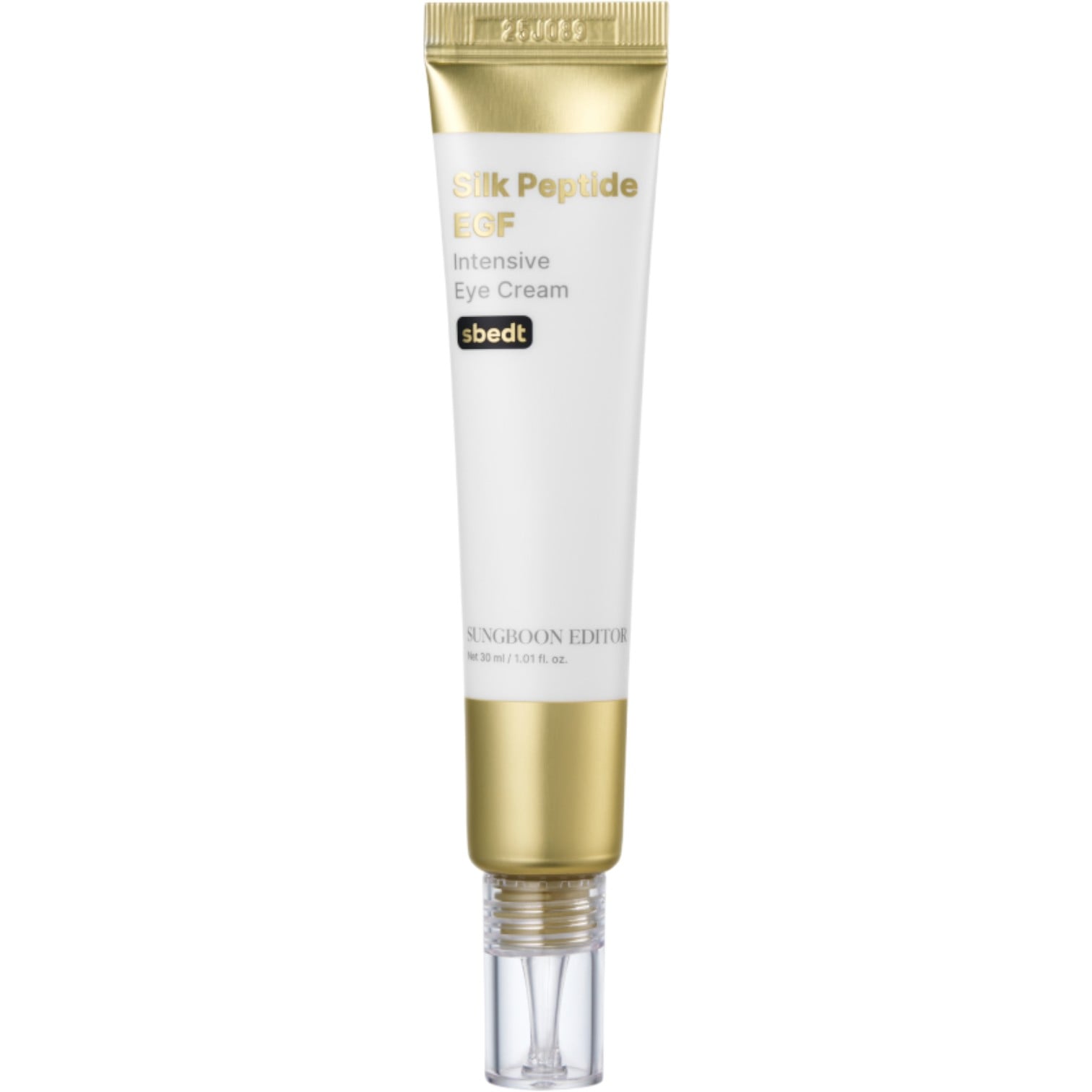 Sungboon Editor Silk Peptide EGF Intensive Eye Cream, Zaawansowany krem przeciwzmarszczkowy pod oczy, 30 ml