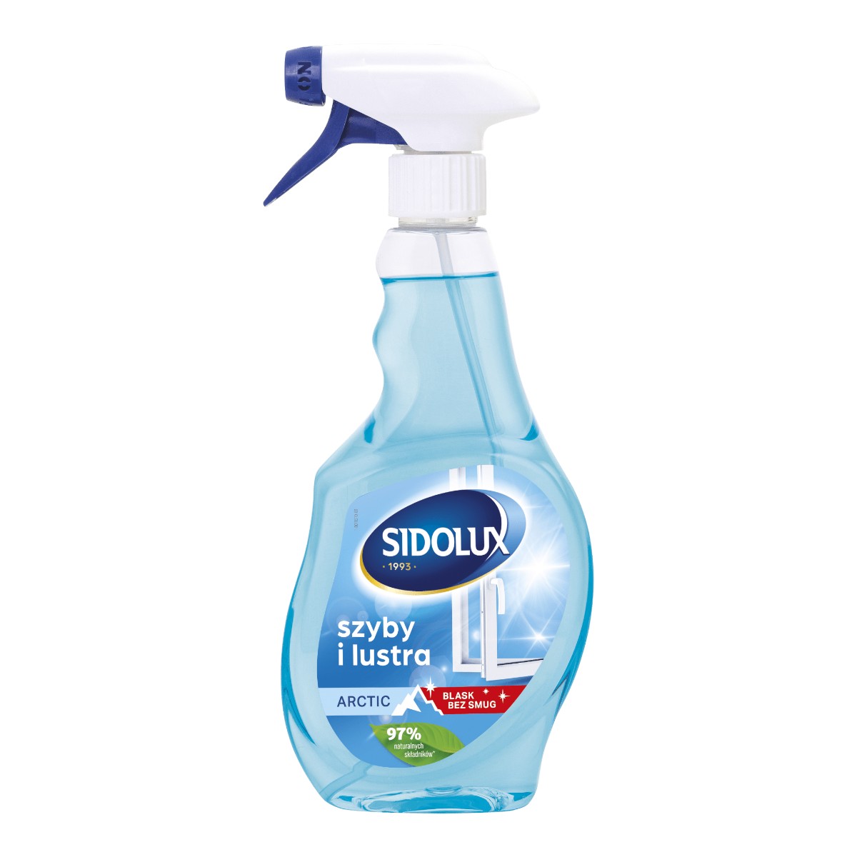 Sidolux Crystal Arctic Płyn do mycia szyb 500 ml