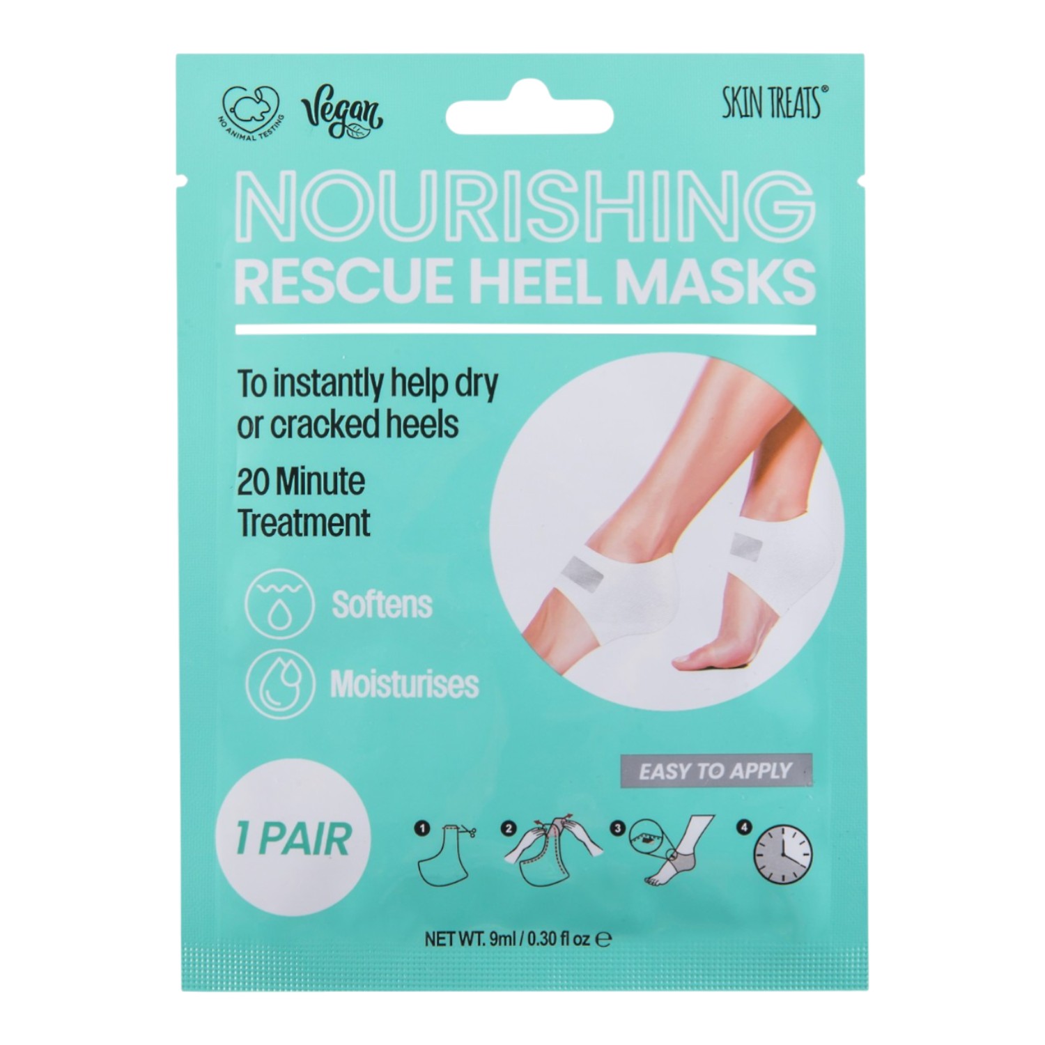 Skin Treats Maska odżywcza na pięty 1