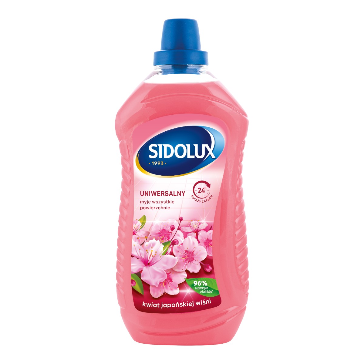 Sidolux Uniwersalny Kwiat Japońskiej Wiśni - Płyn do mycia 1 L 1000 ml