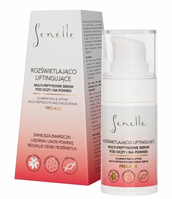 Senelle Siero Contorno Occhi Illuminante e Liftante Multi-Peptide