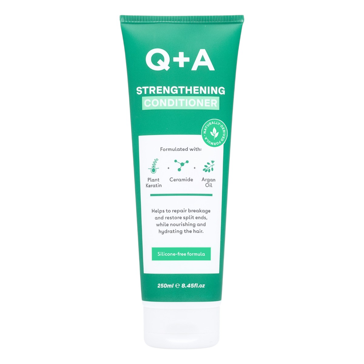 Q+A Wzmacniająca odżywka z ceramidami i roślinną keratyną