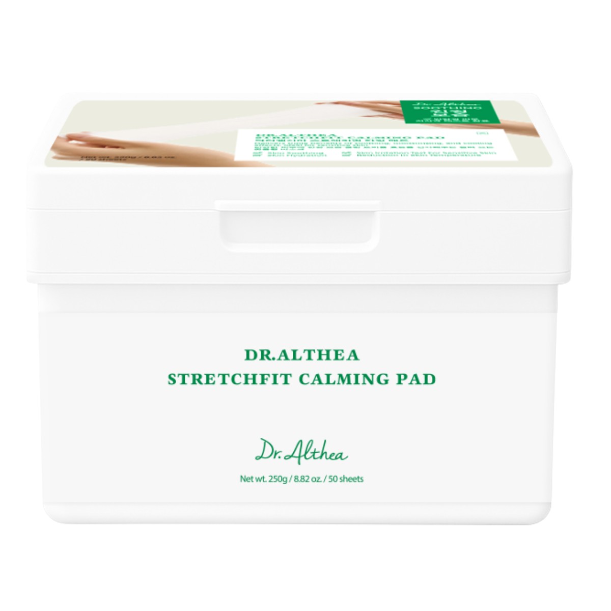 Dr. Althea Stretchfit Calming Pad Kojące płatki do twarzy, 250 g