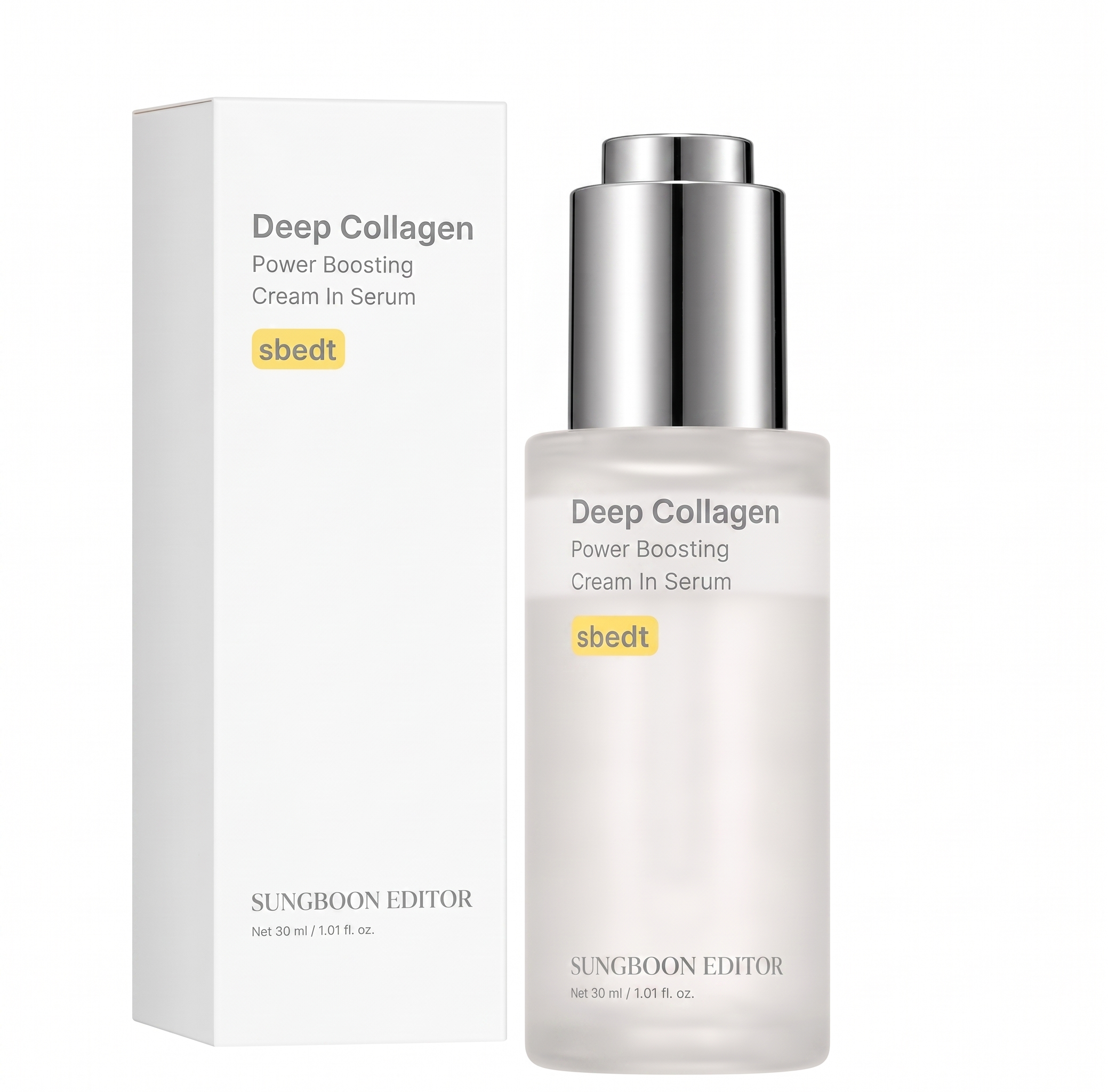 Sungboon Editor Deep Collagen Power Boosting Cream In Serum, Przeciwzmarszczkowe serum do twarzy, 30 ml