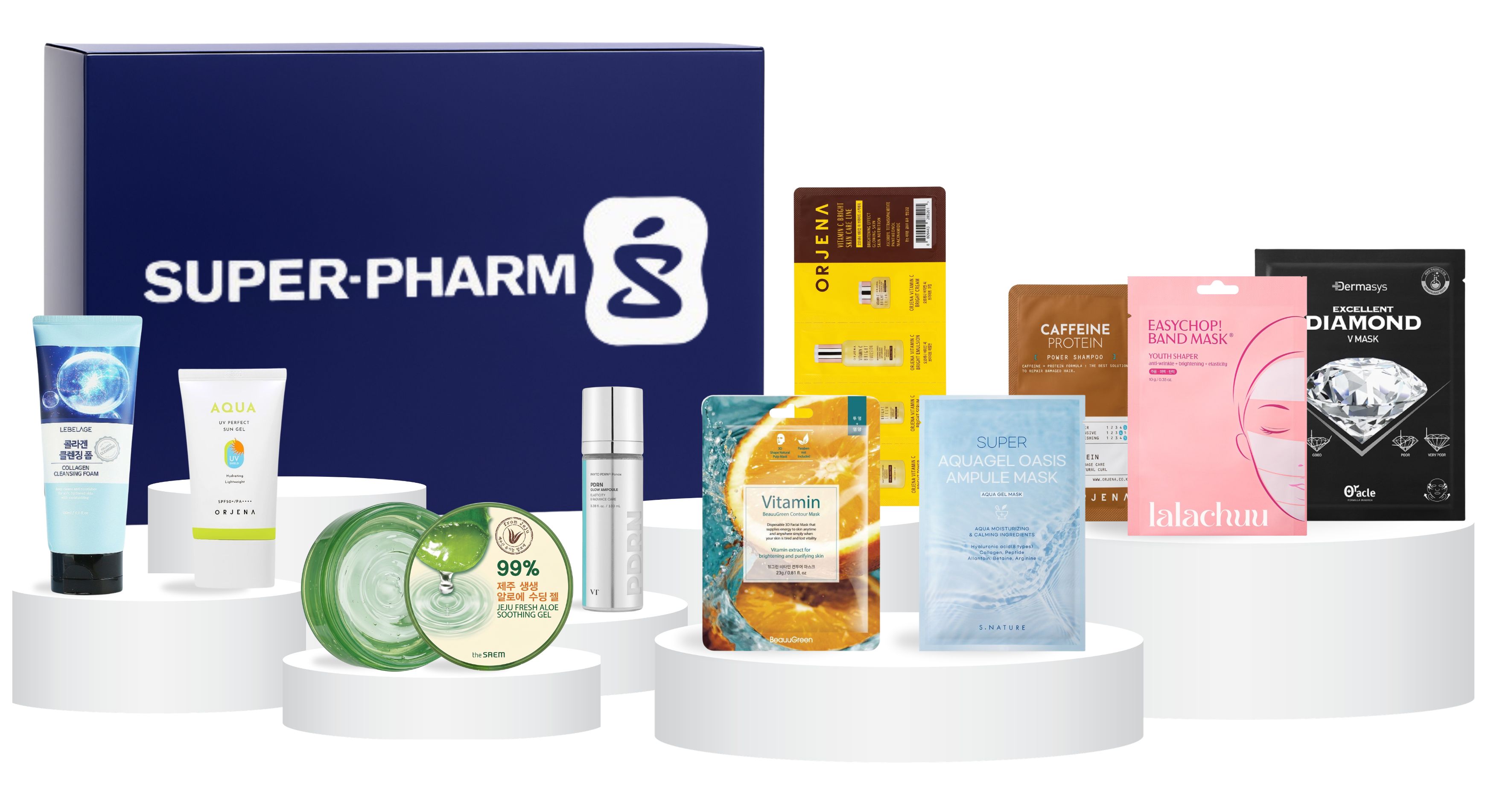 SuperBox K-Beauty Viral Hits, Zestaw Kosmetyków