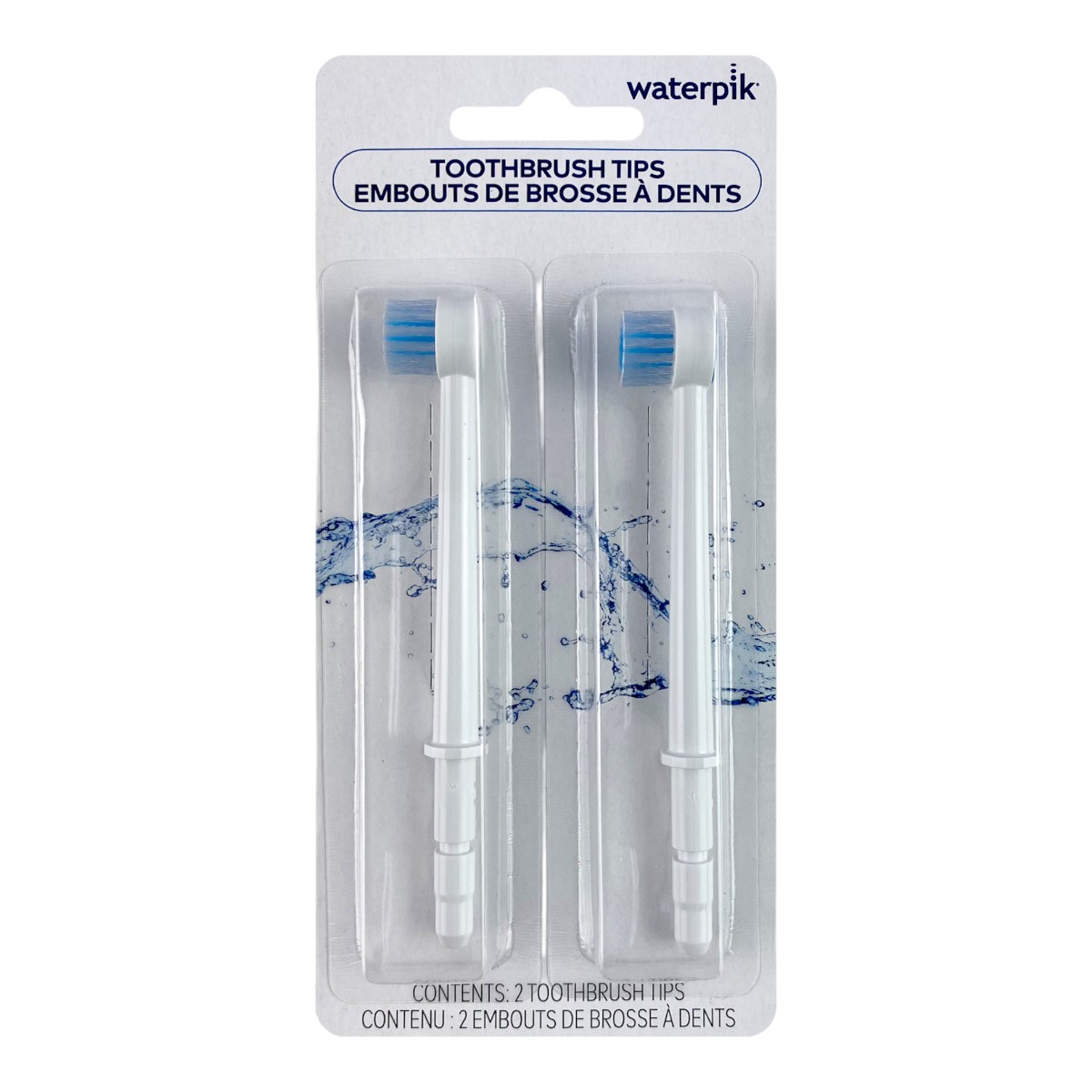 Waterpik Testine spazzolino per idropulsore TB-100E, 2 pz