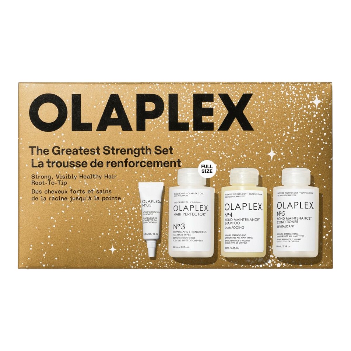 Olaplex The Greatest Strength Kompleksowy zestaw pielęgnacyjny do włosów i skóry głowy