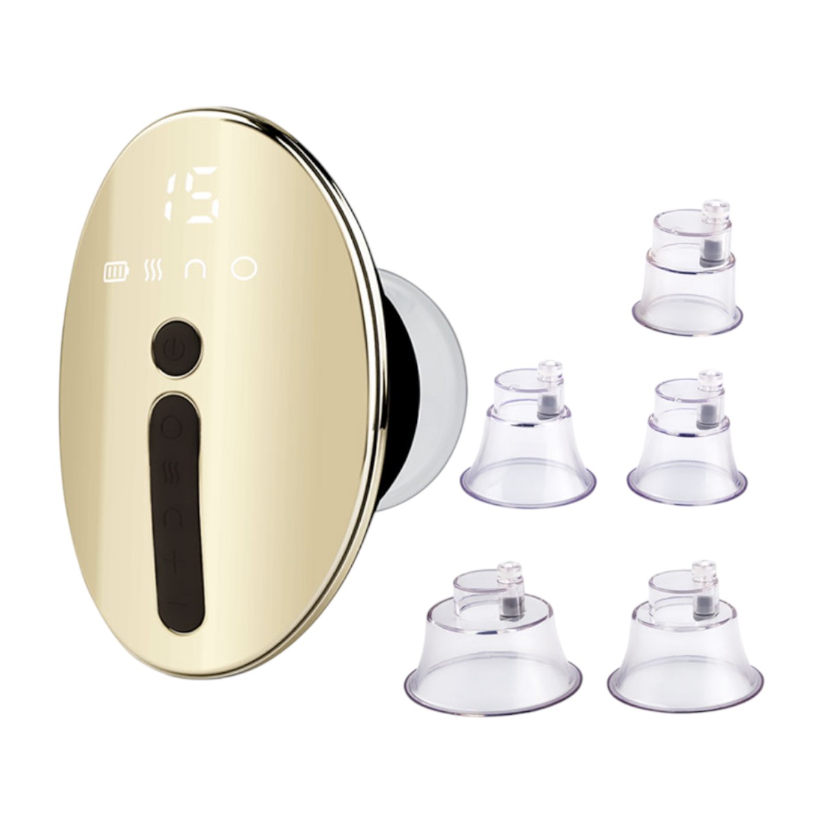 Beautifly Antycellulitowy Masażer ręczny Therm Body Revive Golden