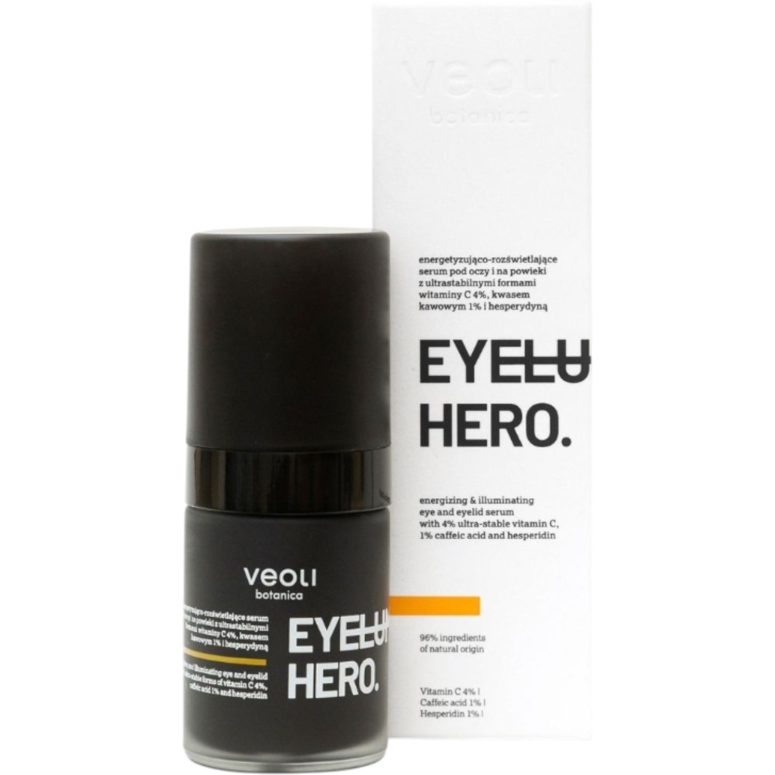 Veoli Botanica Eyeluminate Hero Energetyzująco-rozświetlające serum pod oczy i na powieki