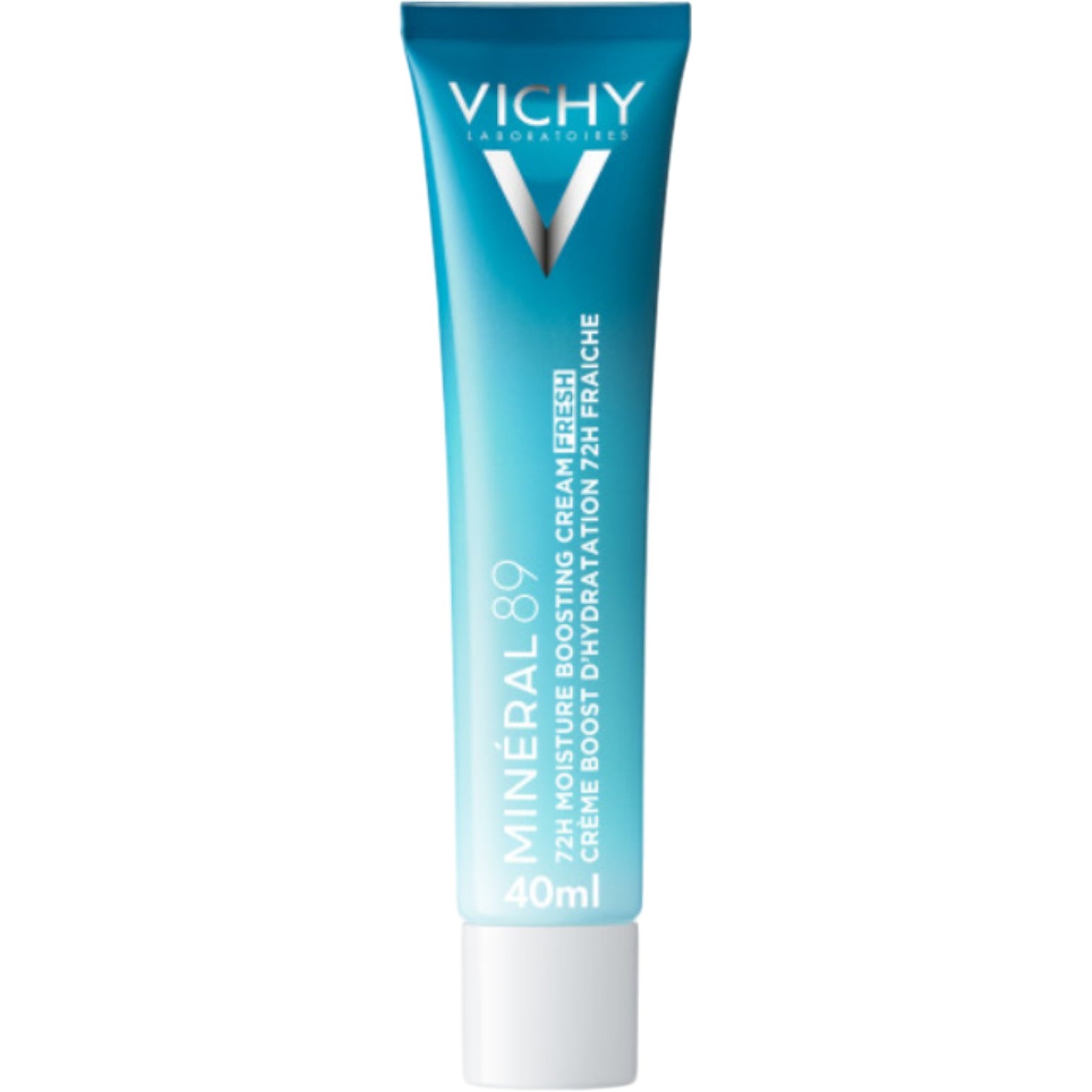 Vichy Mineral 89 72h Fresh Cream, Krem intensywnie nawilżający 72h w tubce, 40 ml