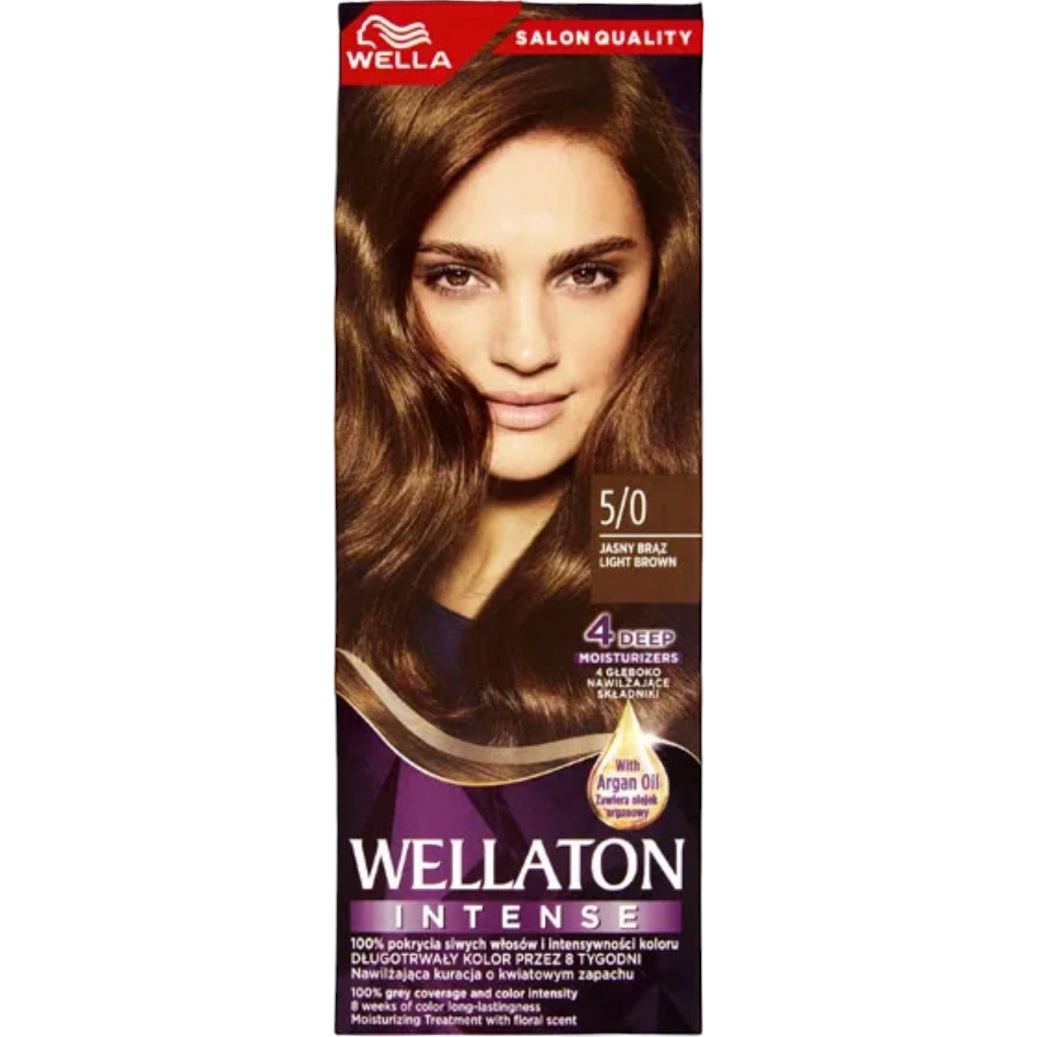 Wellaton by Koleston Farba do włosów, 5/0 jasny brąz
